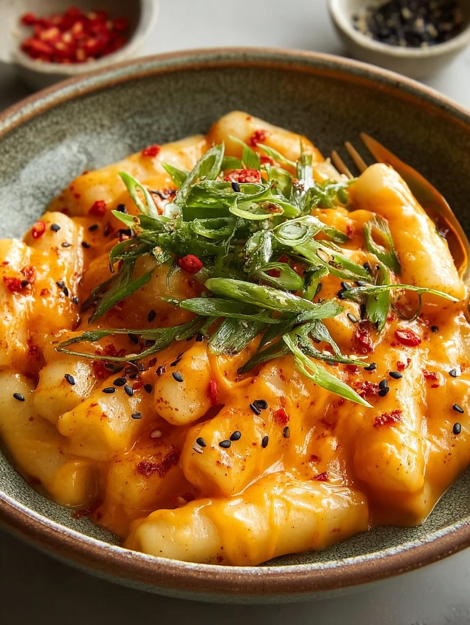 Vegan Cheese Tteokbokki: 5 Comforting Reasons to Try It 1 Vegan Cheese Tteokbokki: 5 Comforting Reasons to Try It - Vegan Cheese Tteokbokki - main visual representation