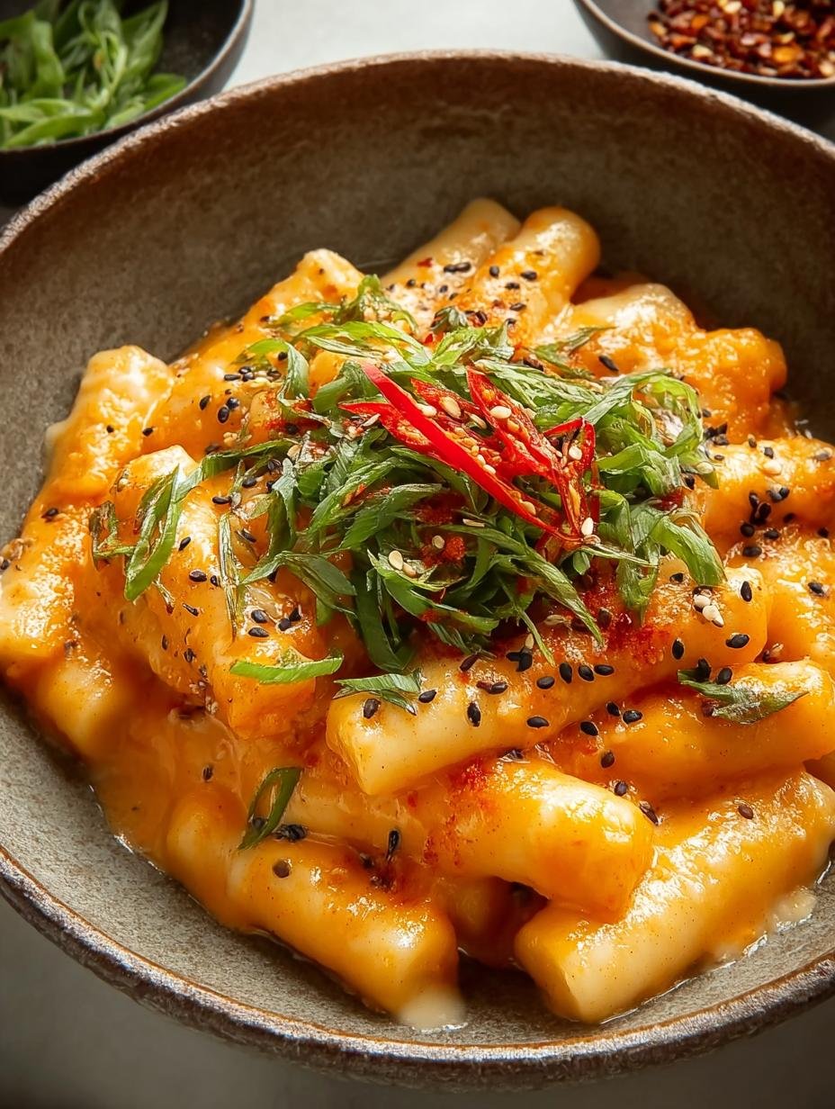 Vegan Cheese Tteokbokki: 5 Comforting Reasons to Try It 2 Vegan Cheese Tteokbokki: 5 Comforting Reasons to Try It - Vegan Cheese Tteokbokki - additional detail
