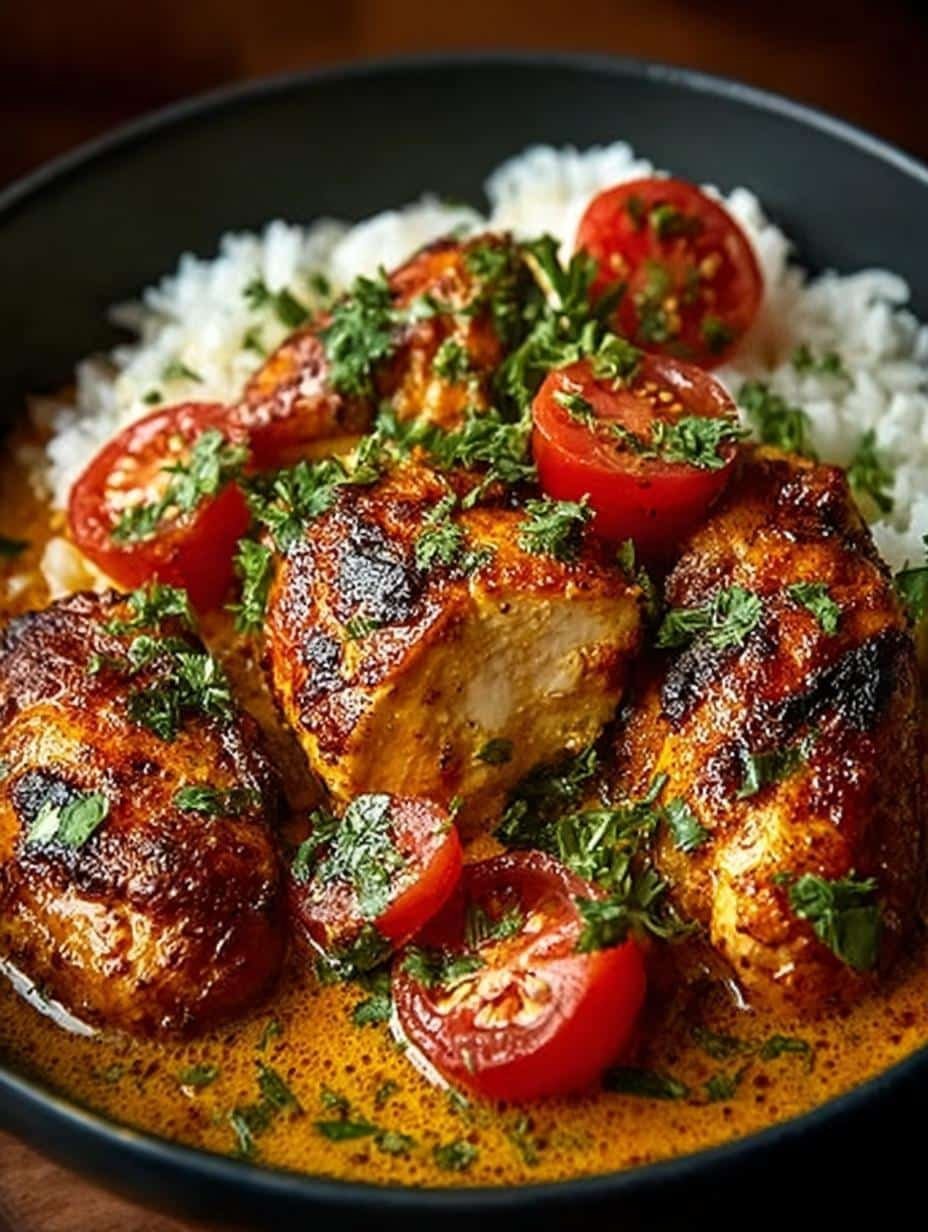 Spicy Brazilian Coconut Chicken