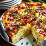 Bacon Potato Egg Casserole