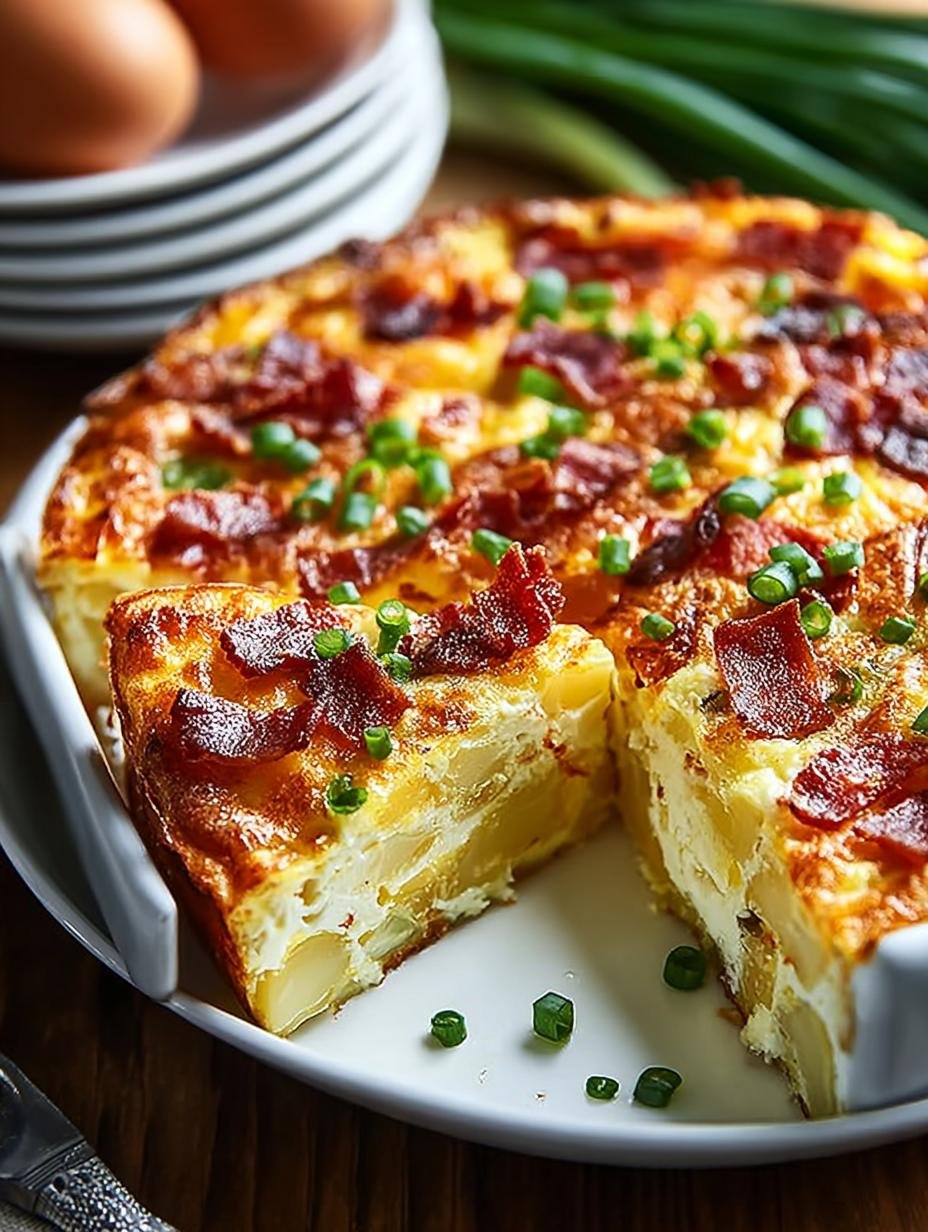 Bacon Potato Egg Casserole