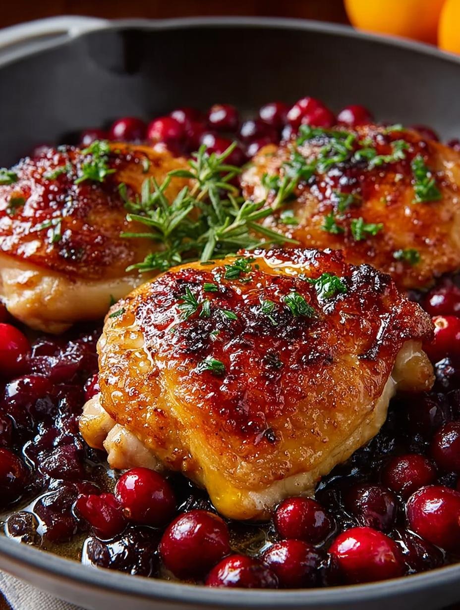 Baked Orange Cranberry Chicken: 5 Festive Flavor Combos 2 Baked Orange Cranberry Chicken: 5 Festive Flavor Combos - Baked Orange Cranberry Chicken - additional detail