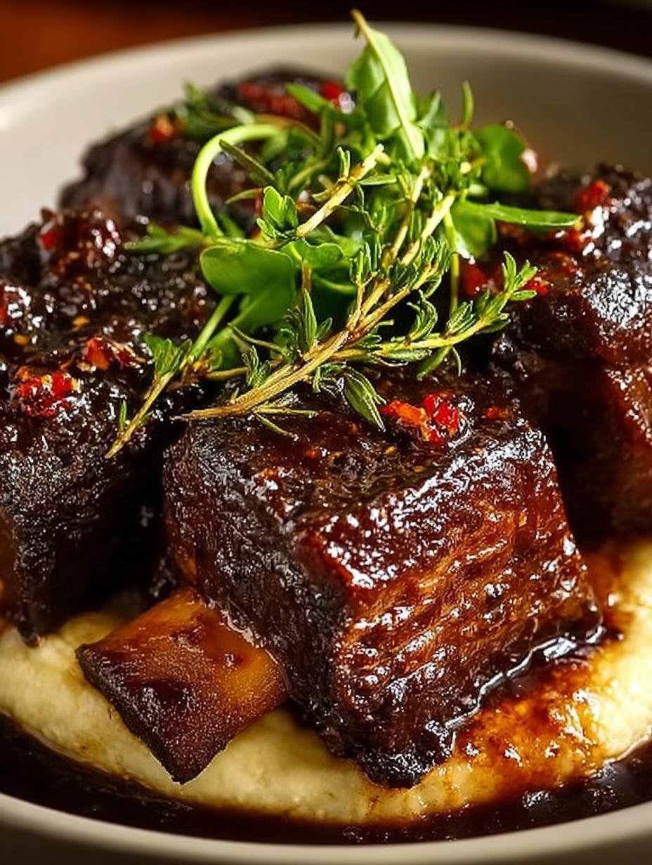 Balsamic Bourbon Short Ribs: 5 Secrets to Tender Perfection - Balsamic Bourbon Short Ribs - main visual representation