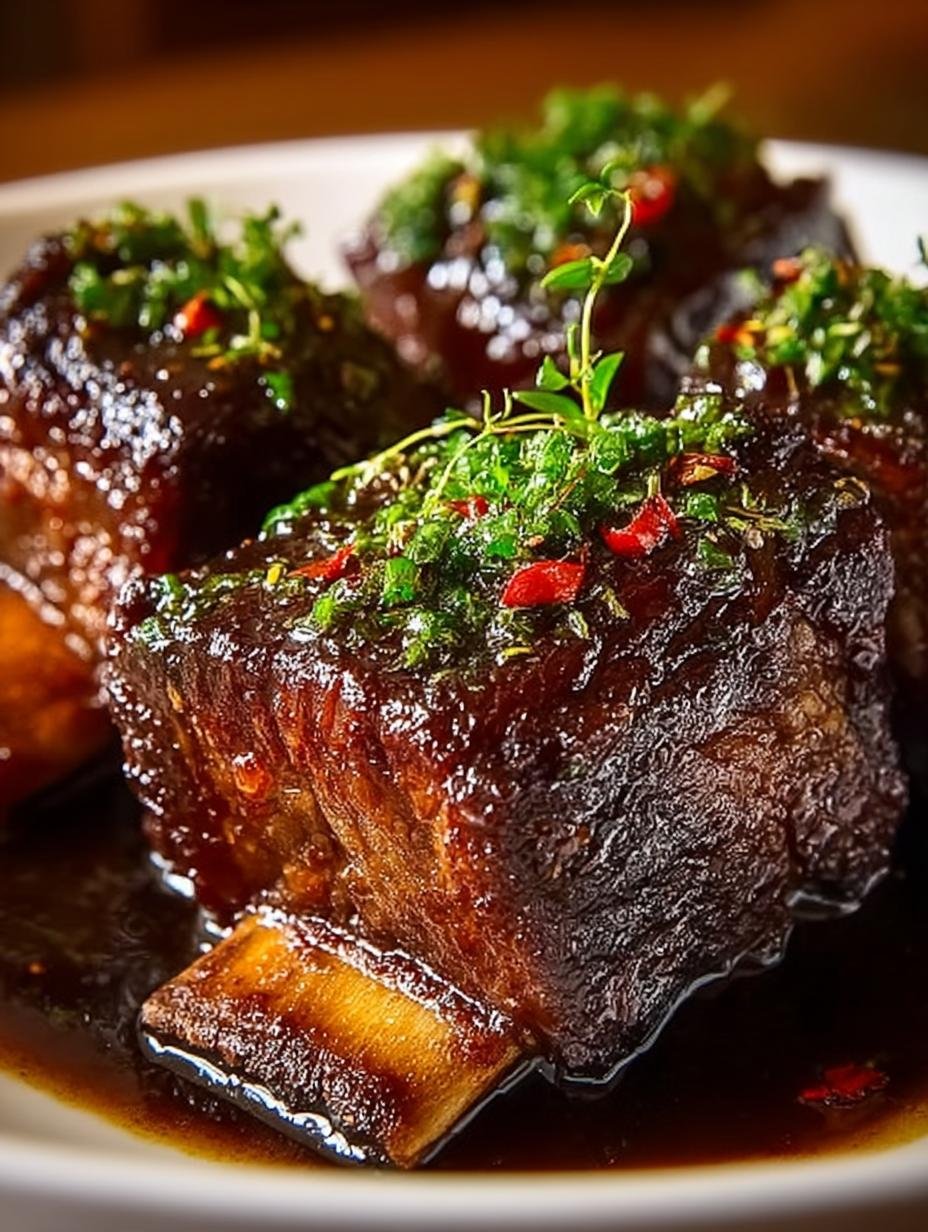 Balsamic Bourbon Short Ribs: 5 Secrets to Tender Perfection - Balsamic Bourbon Short Ribs - additional detail