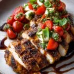 Balsamic Chicken with Caprese: A Flavorful Delight 1 Balsamic Chicken with Caprese