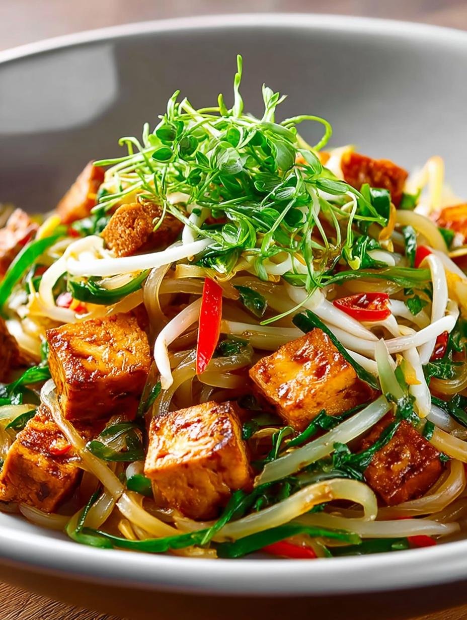 Bean Sprout Stir Fry