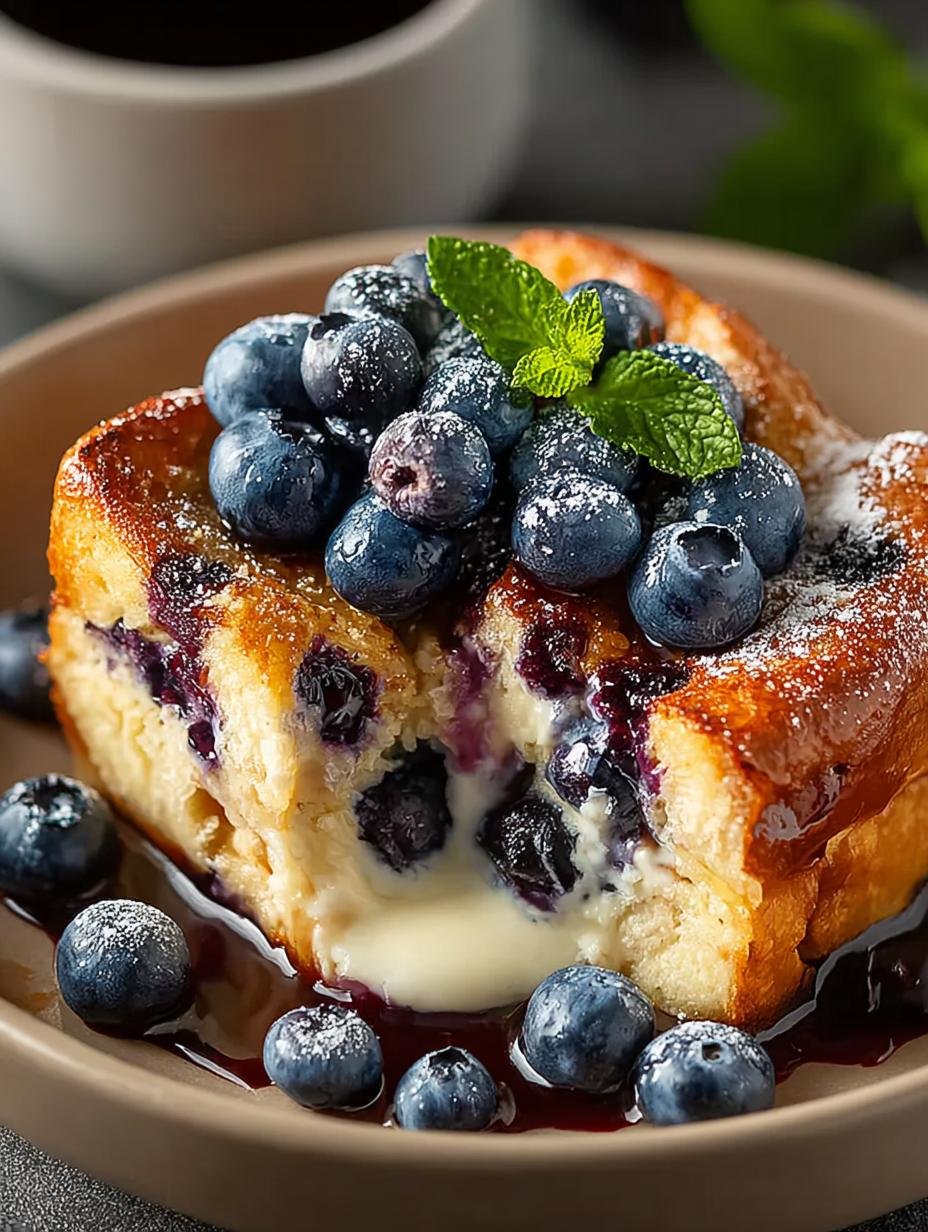 Blueberry French Toast Casserole