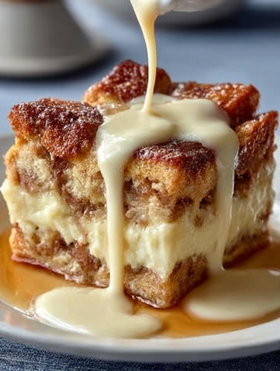 Bread Pudding with Warm