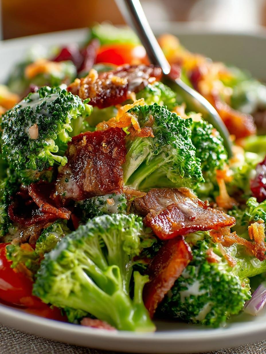Broccoli Beef Bacon Salad: 6 Flavorful Reasons to Love It 1 Broccoli Beef Bacon Salad: 6 Flavorful Reasons to Love It - Broccoli Beef Bacon Salad - main visual representation