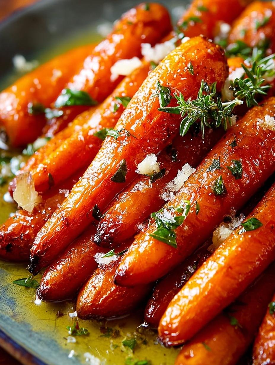 Brown Sugar Roasted Carrots