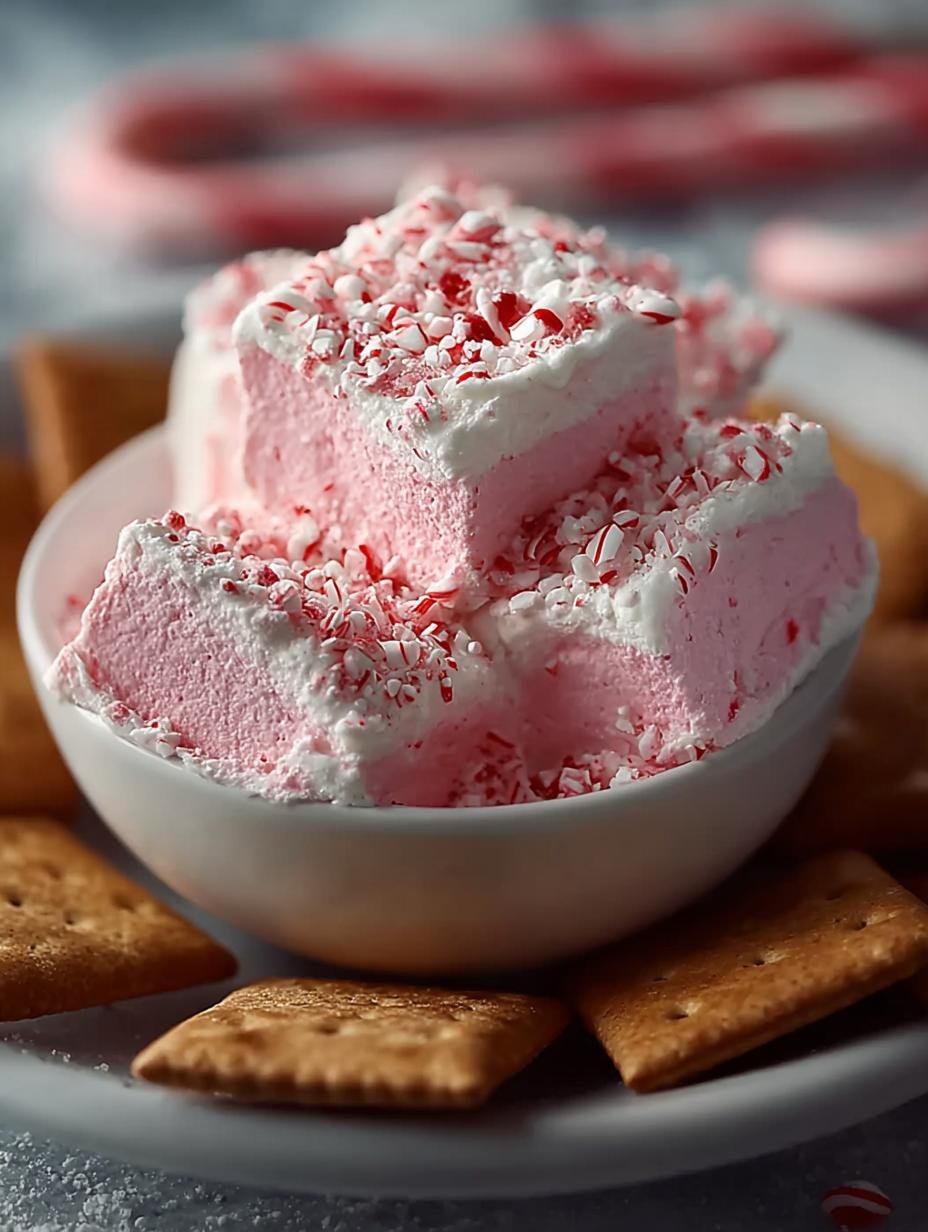 Candy Cane Kiss Marshmallow