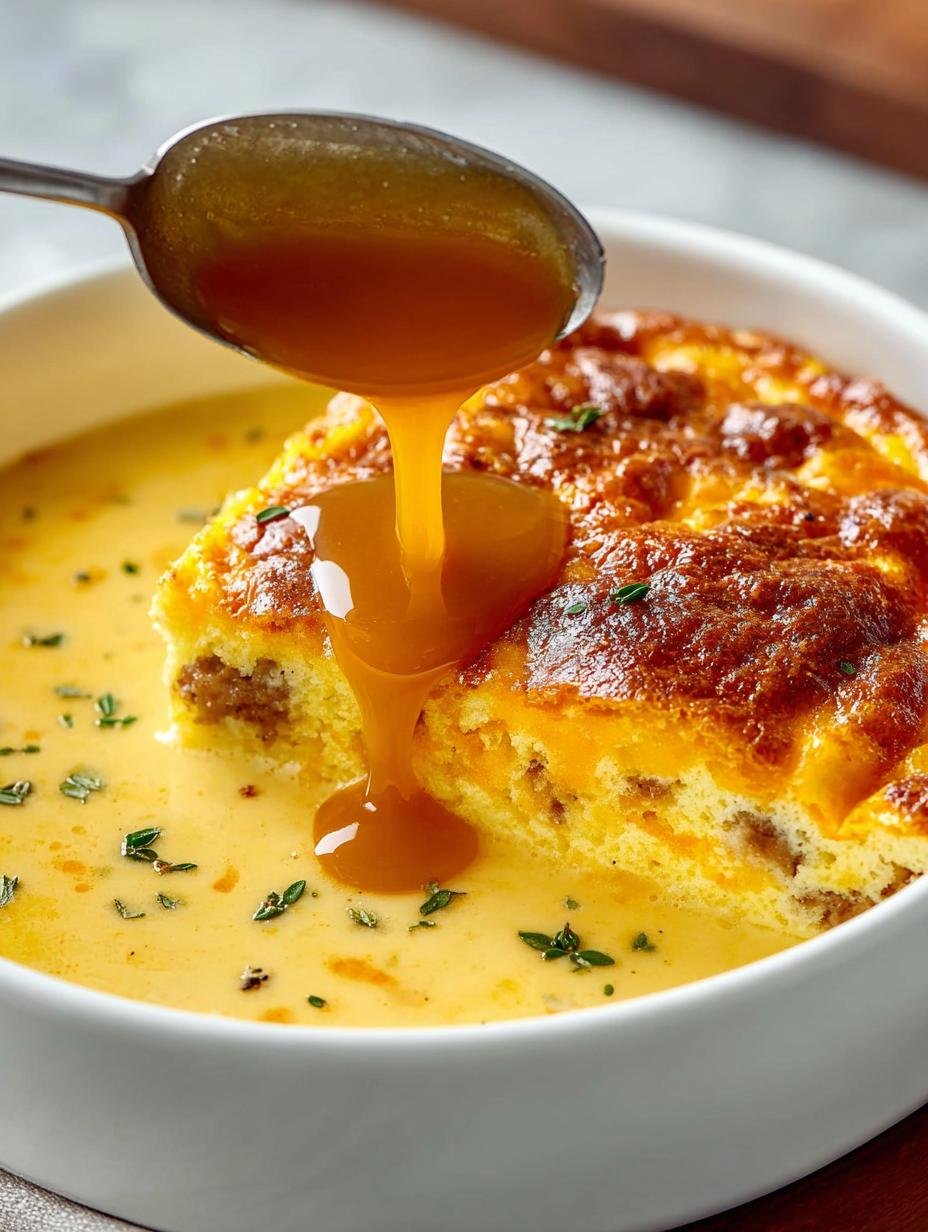 Cheddar Sausage Breakfast Casserole