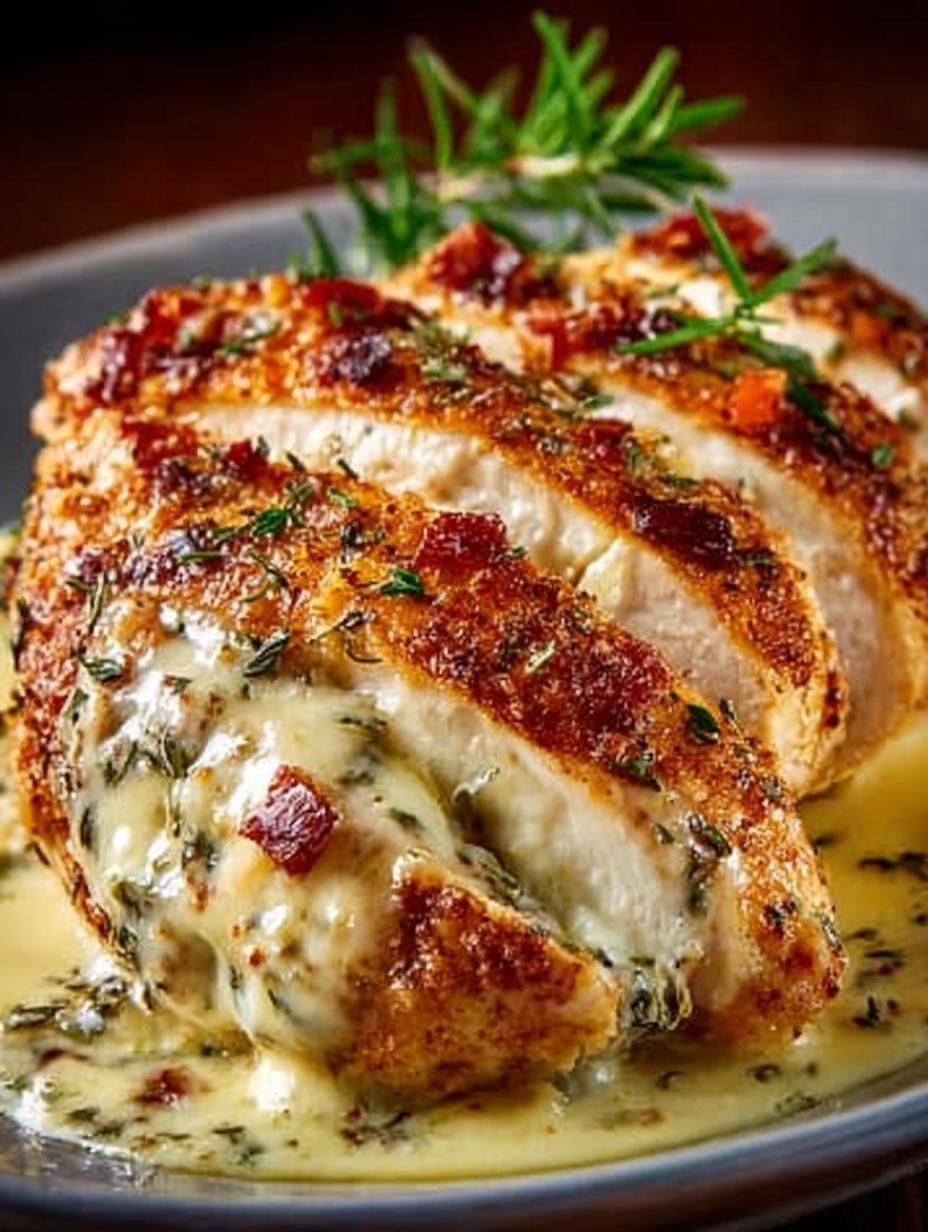 Cheesy Asiago Chicken Delight