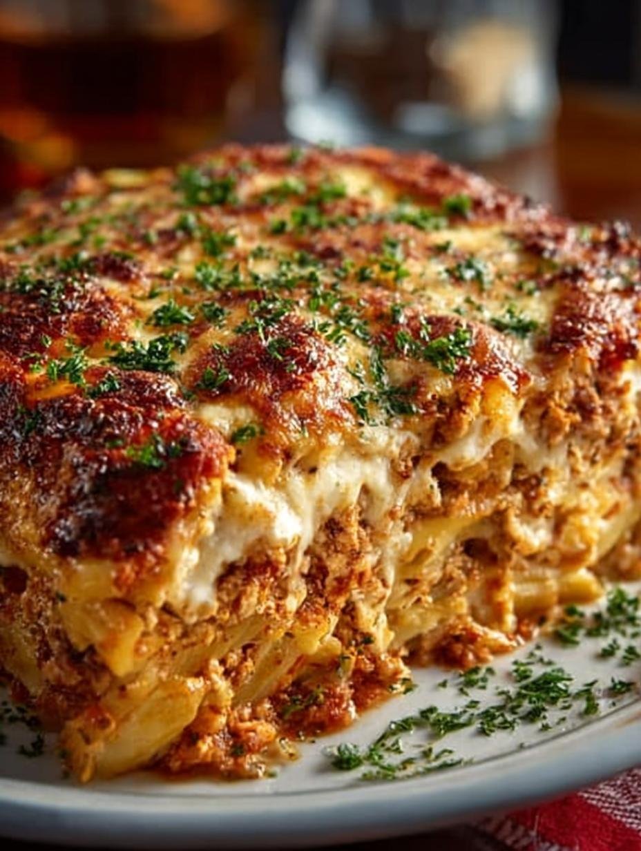 Chicken Parmesan Casserole Incredible: 6 Cheesy Layers 2 Chicken Parmesan Casserole Incredible: 6 Cheesy Layers - Chicken Parmesan Casserole Incredible - additional detail