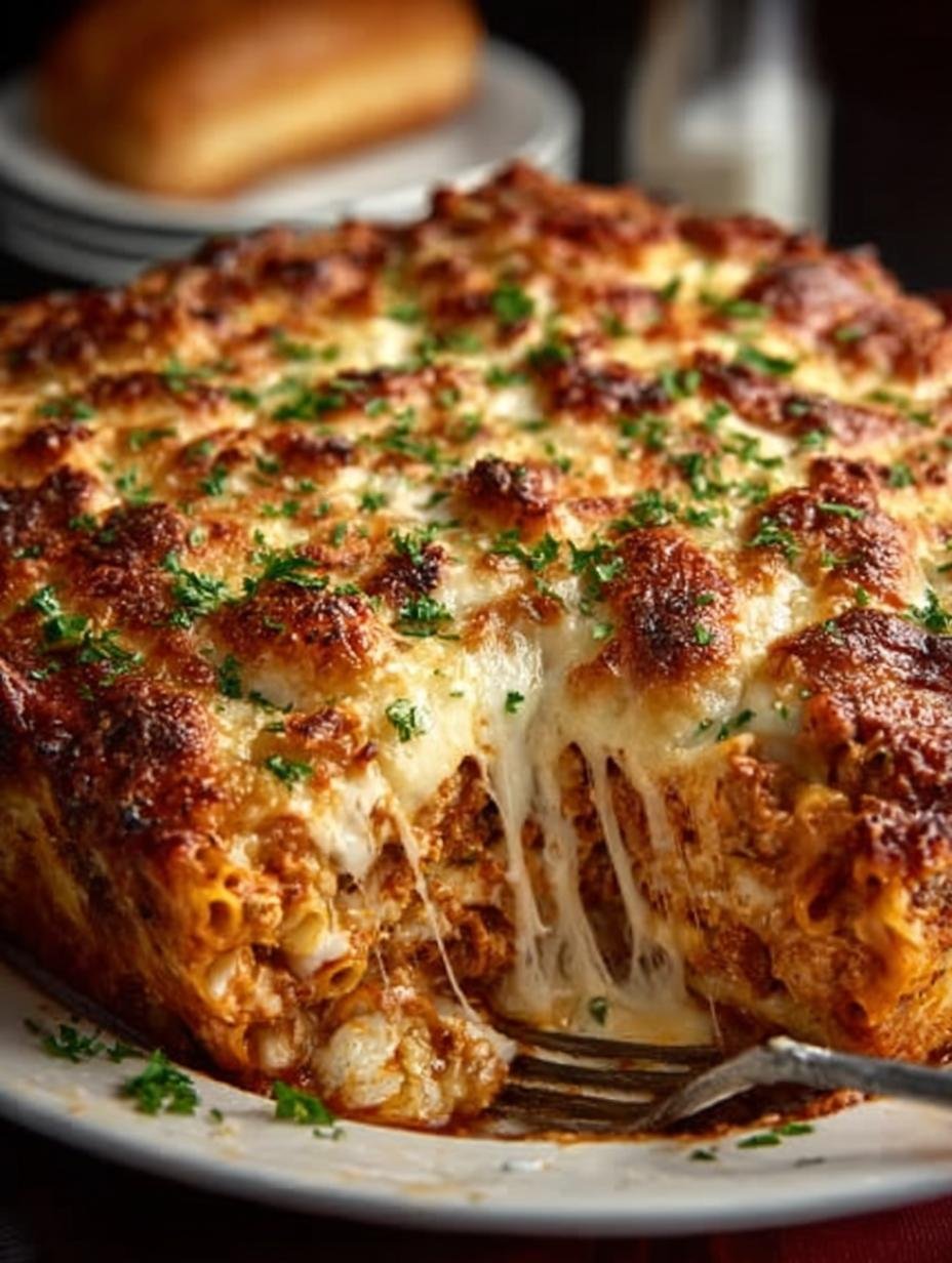 Chicken Parmesan Casserole Incredible