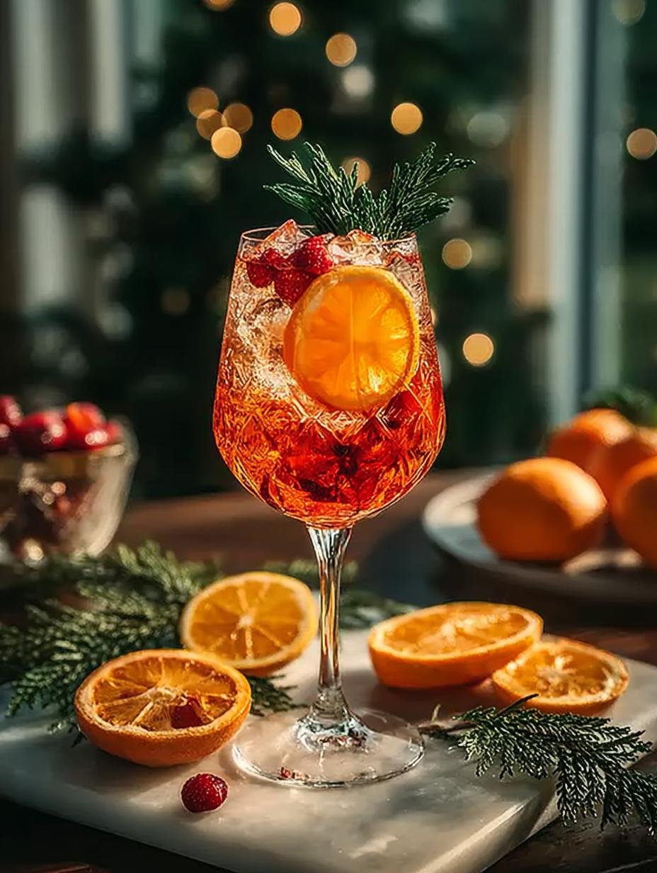 Christmas Aperol Spritz: 5 Festive Reasons to Celebrate - Christmas Aperol Spritz - main visual representation