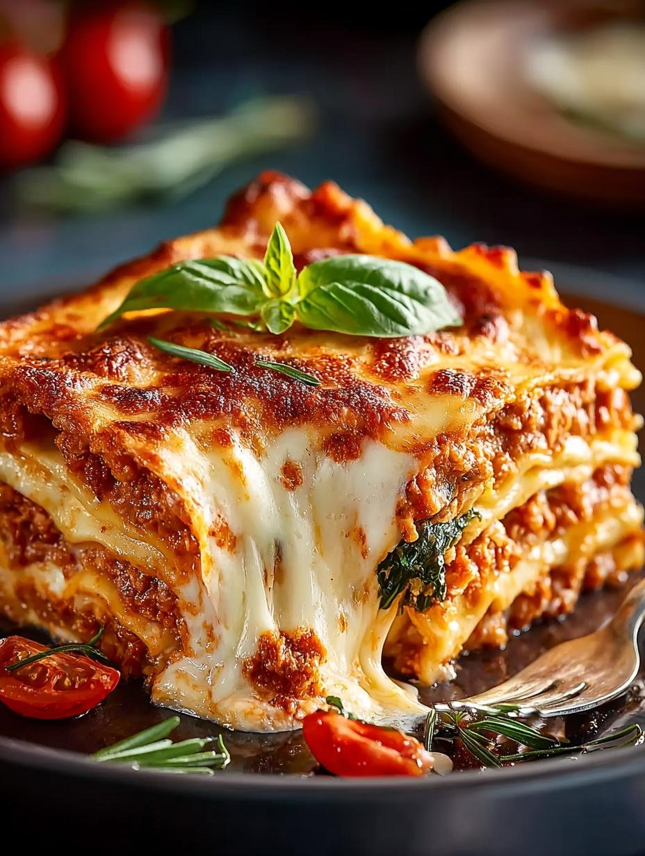 Classic Christmas Eve Lasagna: A Cozy Tradition - Christmas Eve Lasagna - additional detail