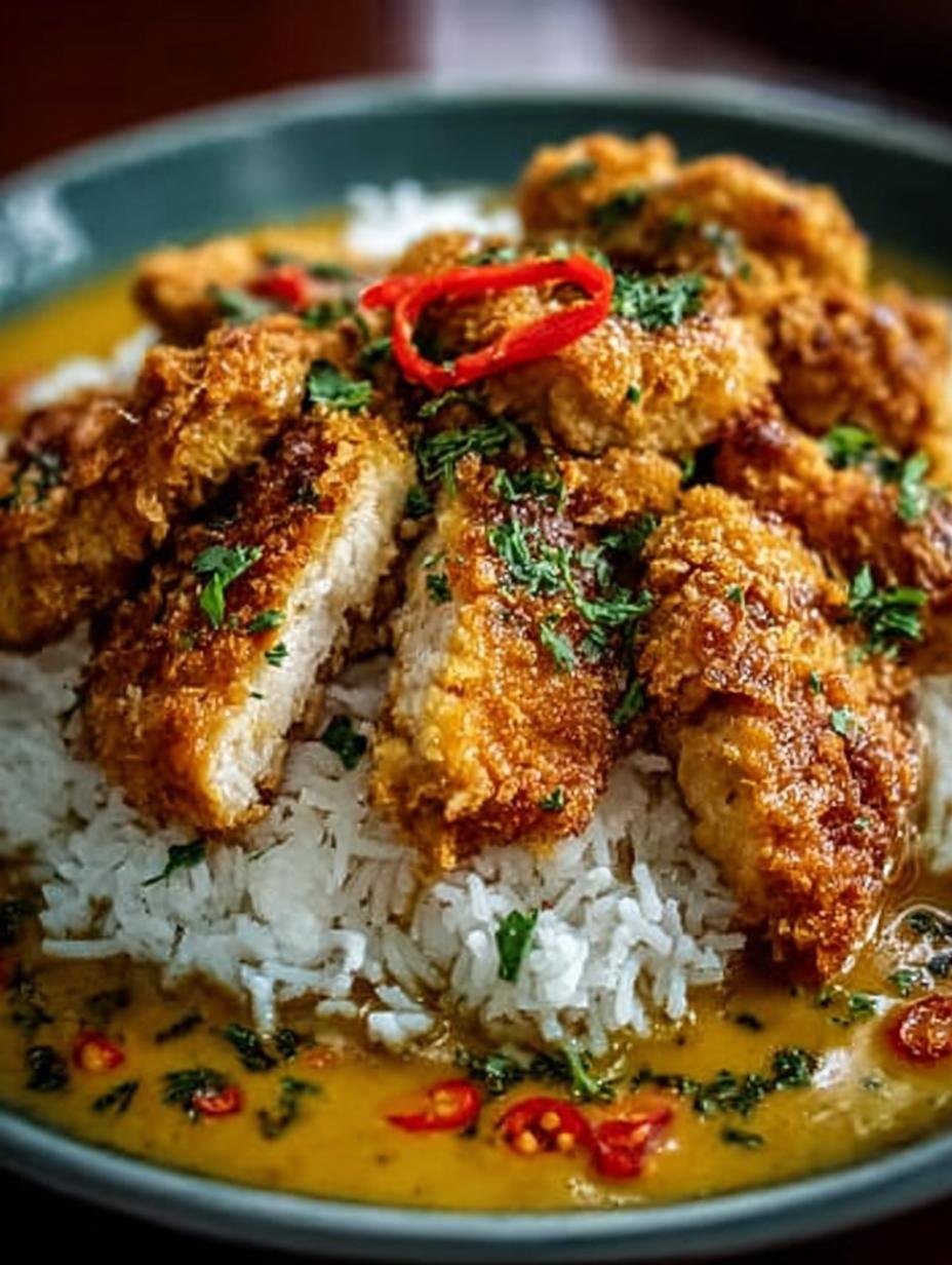 Coconut Chicken with Sweet