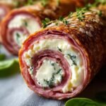 Cream Cheese Salami Roll