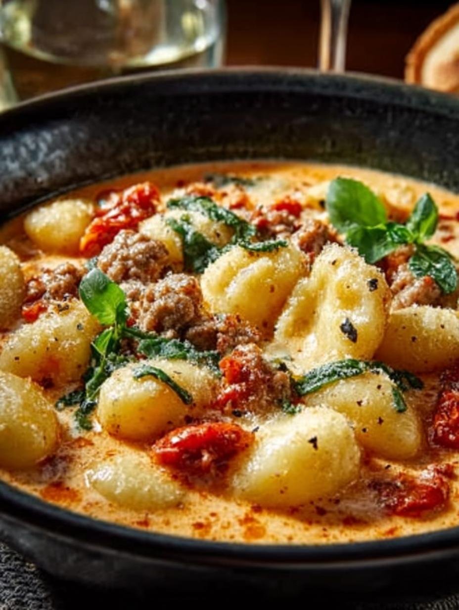 Creamy Italian Sausage Gnocchi: 7 Comforting Variations 1 Creamy Italian Sausage Gnocchi: 7 Comforting Variations - Creamy Italian Sausage Gnocchi - main visual representation