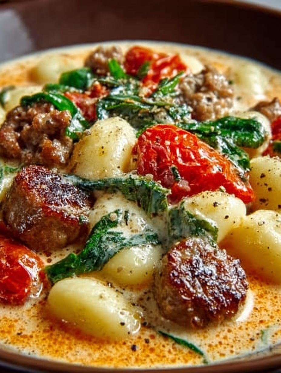 Creamy Italian Sausage Gnocchi: 7 Comforting Variations 2 Creamy Italian Sausage Gnocchi: 7 Comforting Variations - Creamy Italian Sausage Gnocchi - additional detail