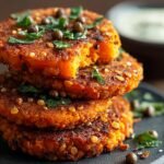 Crispy Sweet Potato Lentil