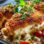 Crusted Chicken Romano with