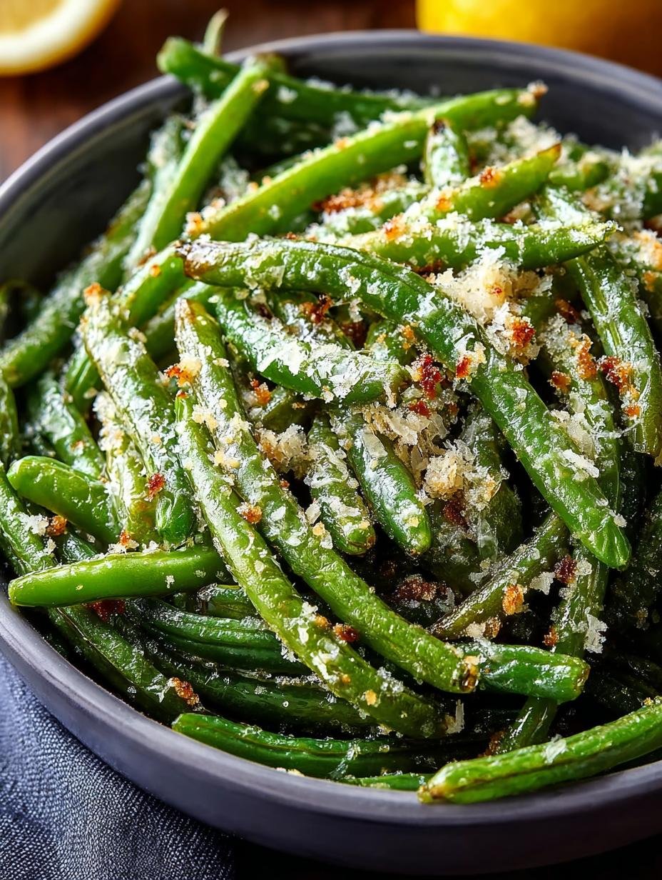 Garlic Parmesan Roasted Green Beans: 5 Crispy Delights - Garlic Parmesan Roasted Green - main visual representation