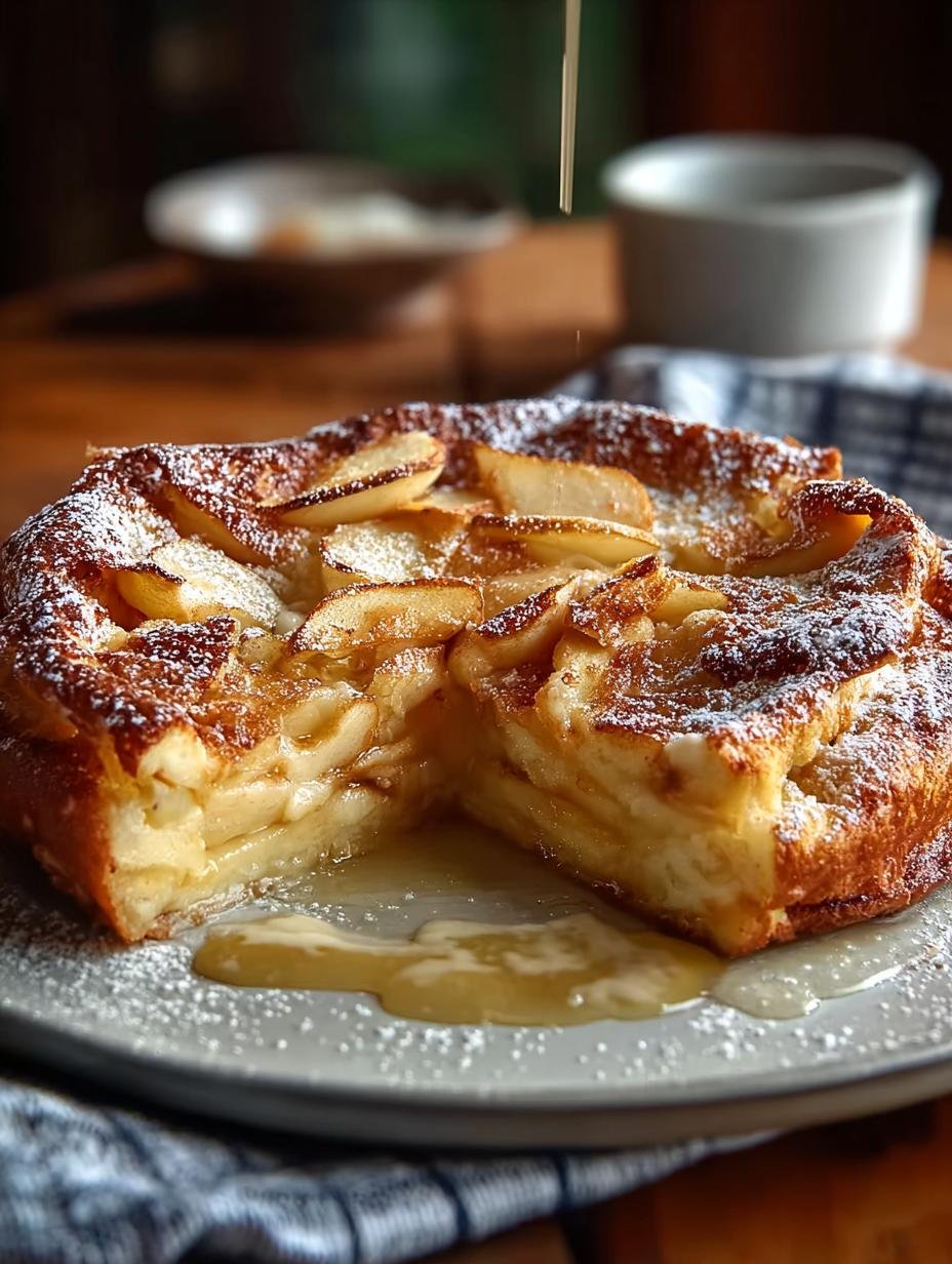 Comforting German Apple Pancake for Cozy Mornings - German Apple Pancake - main visual representation