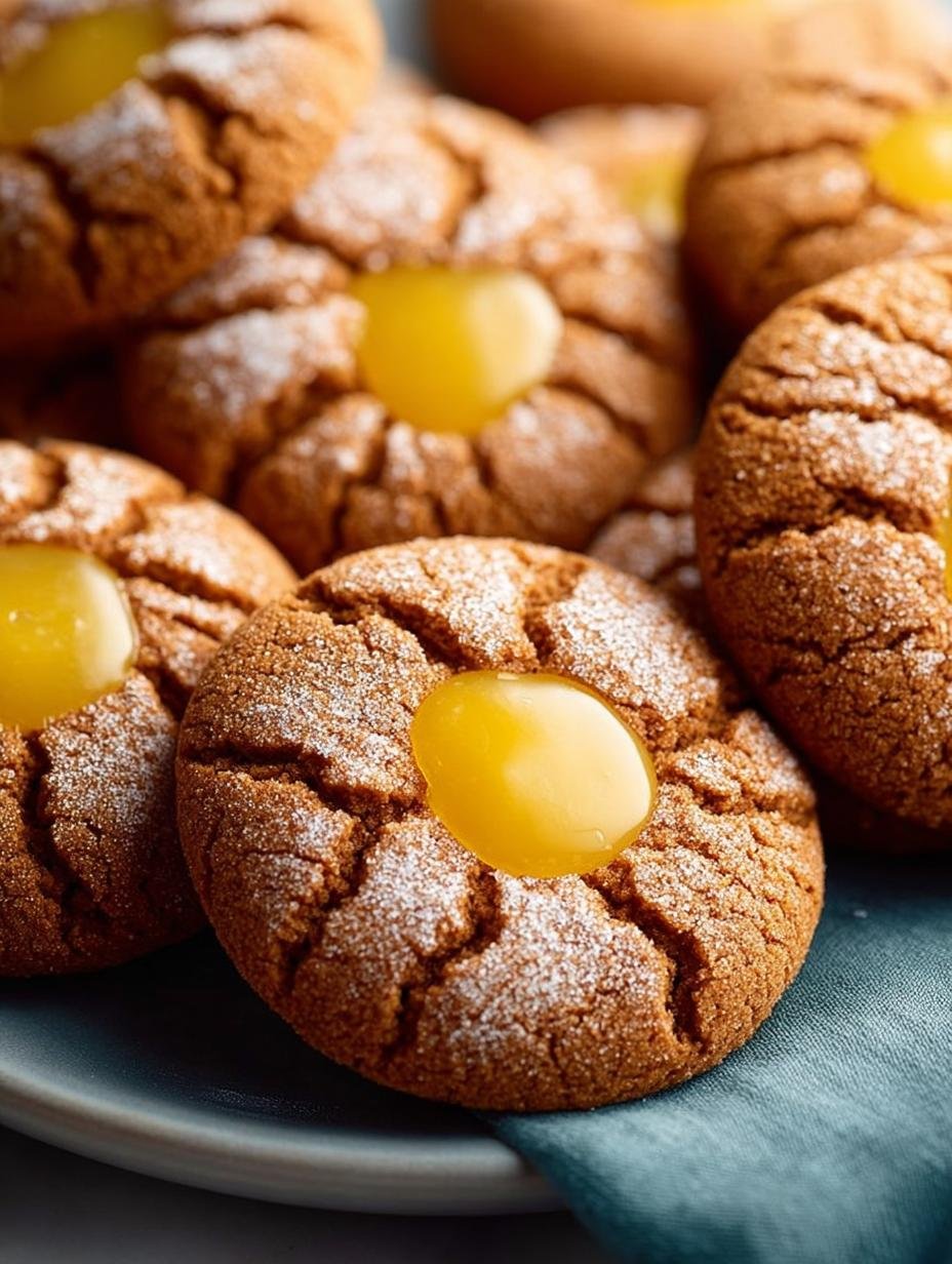 Delicious Gingerbread Crinkle Cookies for the Holidays 1 Delicious Gingerbread Crinkle Cookies for the Holidays - Gingerbread Crinkle Cookies - main visual representation