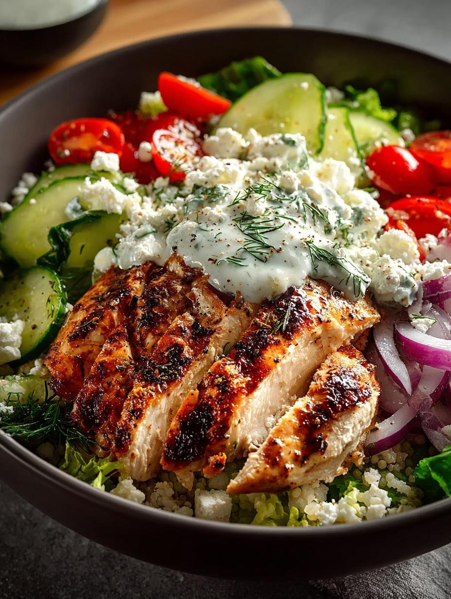 Delicious Greek Chicken Bowls Fresh for Dinner 2 Delicious Greek Chicken Bowls Fresh for Dinner - Greek Chicken Bowls Fresh - additional detail