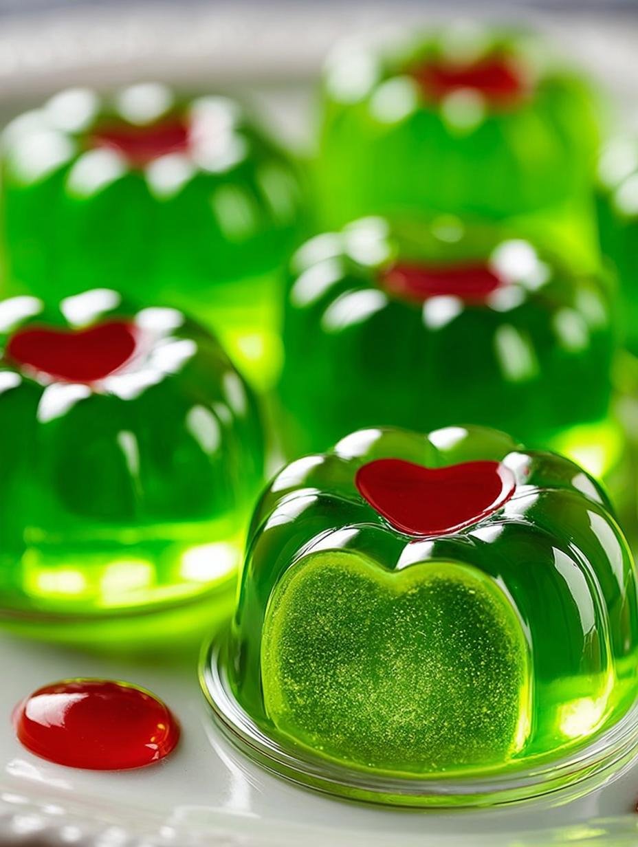 Grinch Jello Shots: 20 Festive Holiday Treats - Grinch Jello Shots - main visual representation