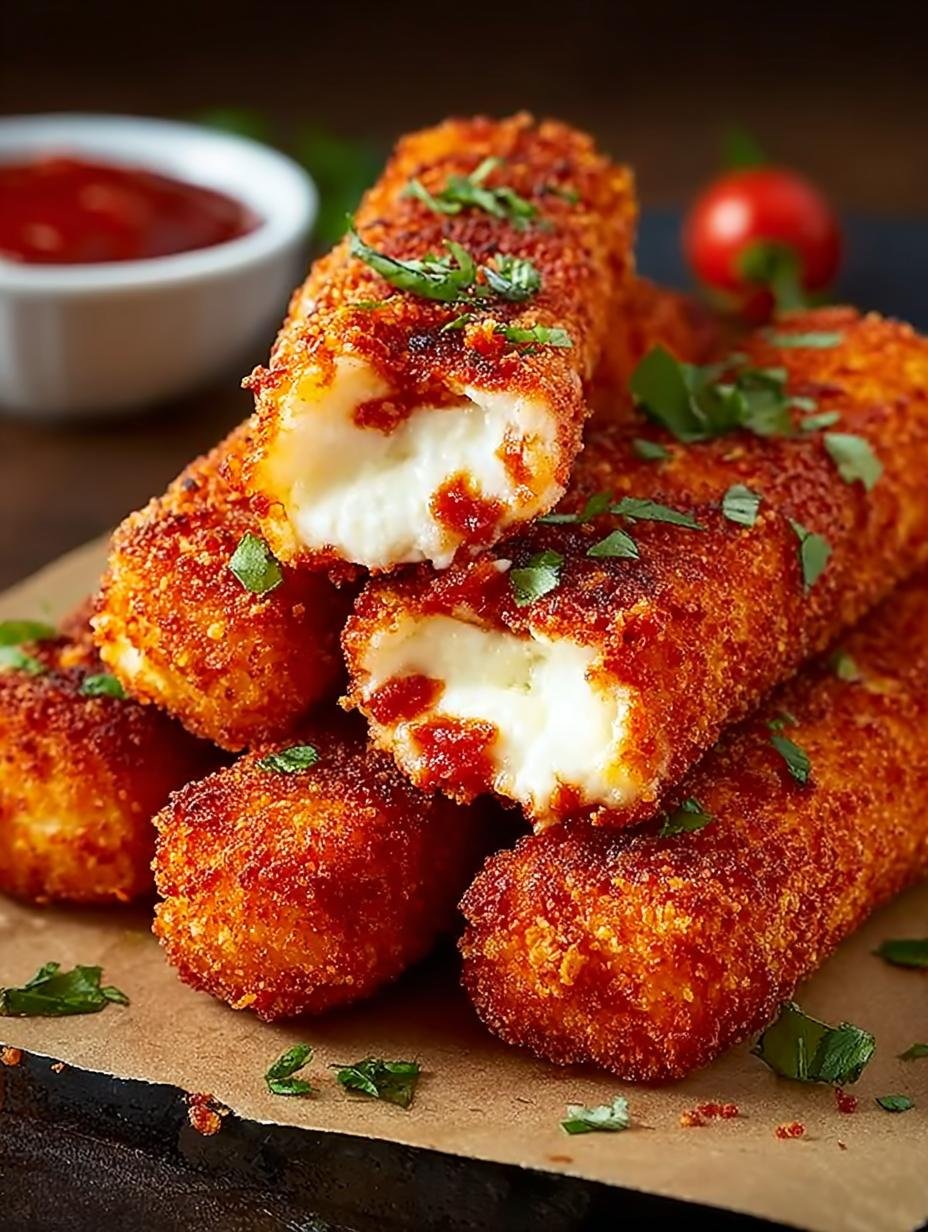 Hot Cheeto Mozzarella Sticks: 12 Irresistible Bites - Hot Cheeto Mozzarella Sticks - main visual representation