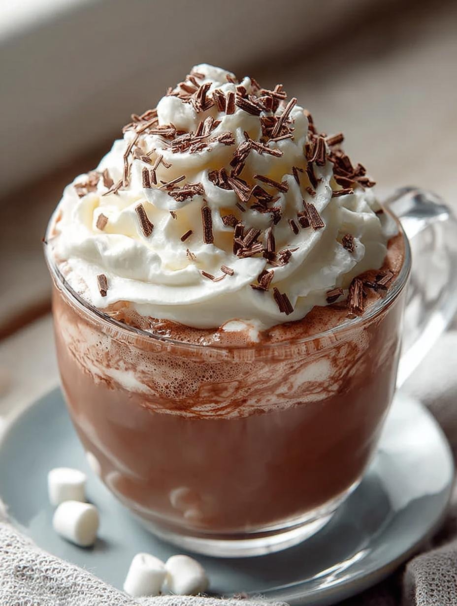 Indulge Whipped Hot Chocolate