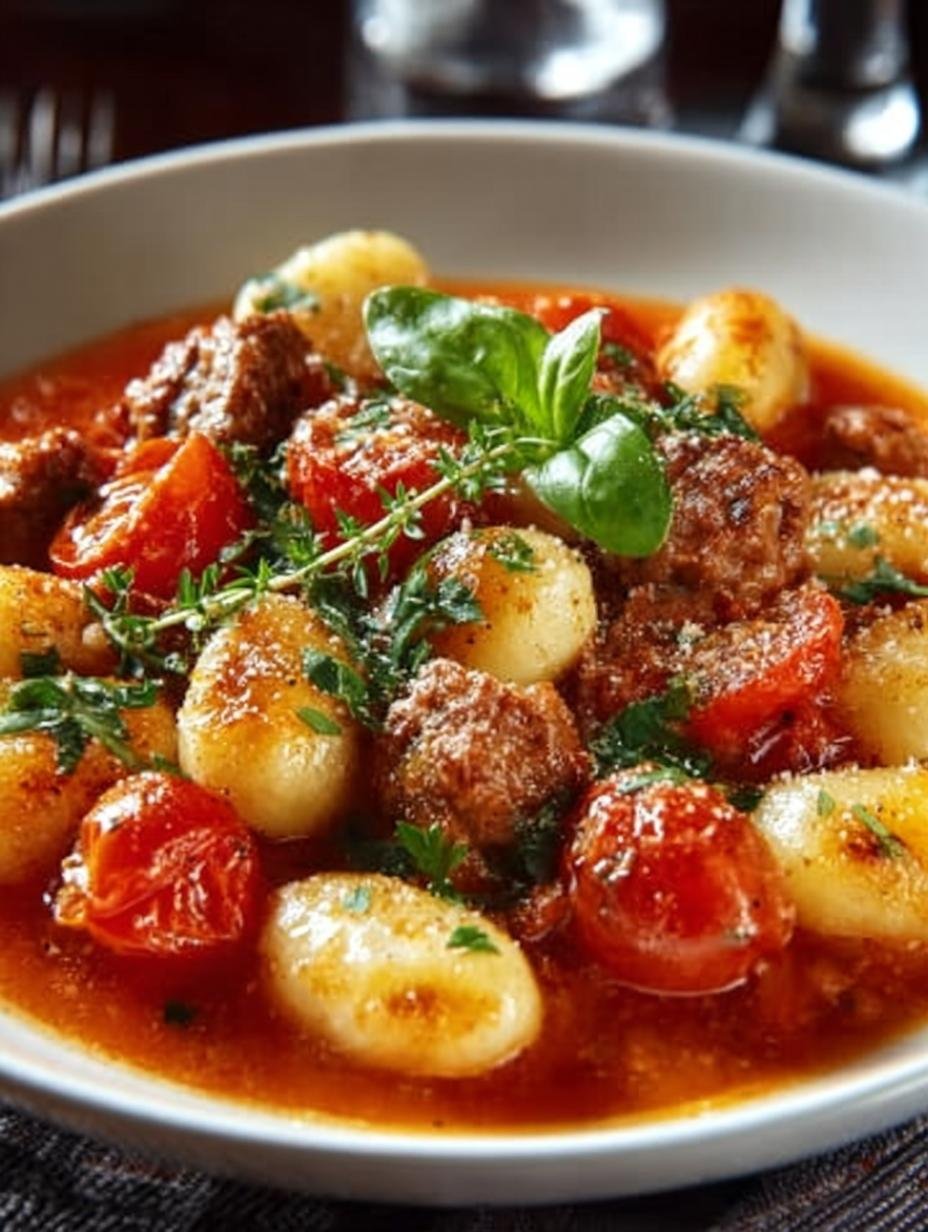 Italian Sausage Gnocchi Tomato Soup: 7 Comforting Steps - Italian Sausage Gnocchi Tomato - additional detail