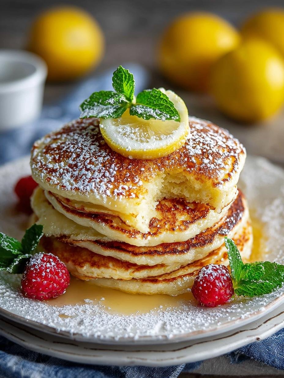 Lemon Ricotta Pancakes: 10 Steps to Fluffy Perfection 1 Lemon Ricotta Pancakes: 10 Steps to Fluffy Perfection - Lemon Ricotta Pancakes - main visual representation