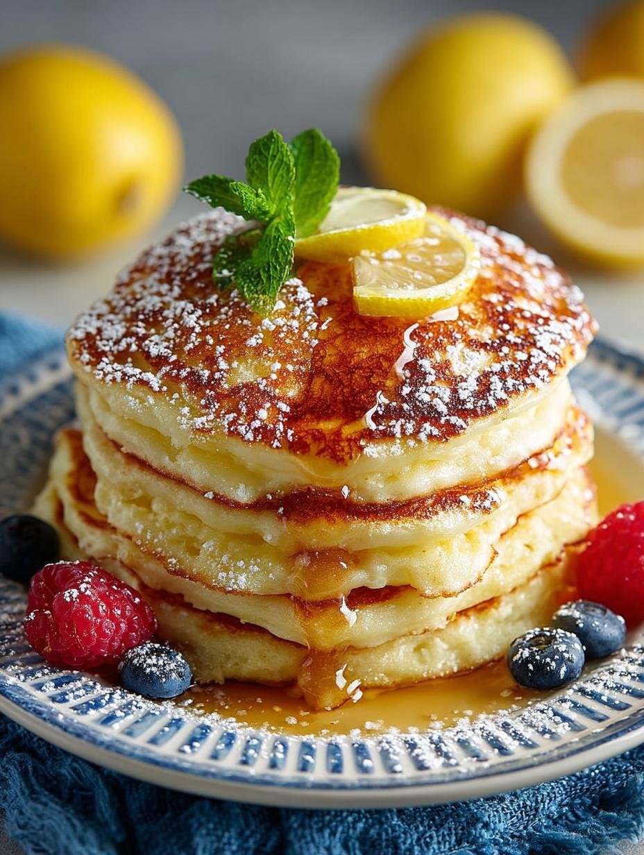 Lemon Ricotta Pancakes