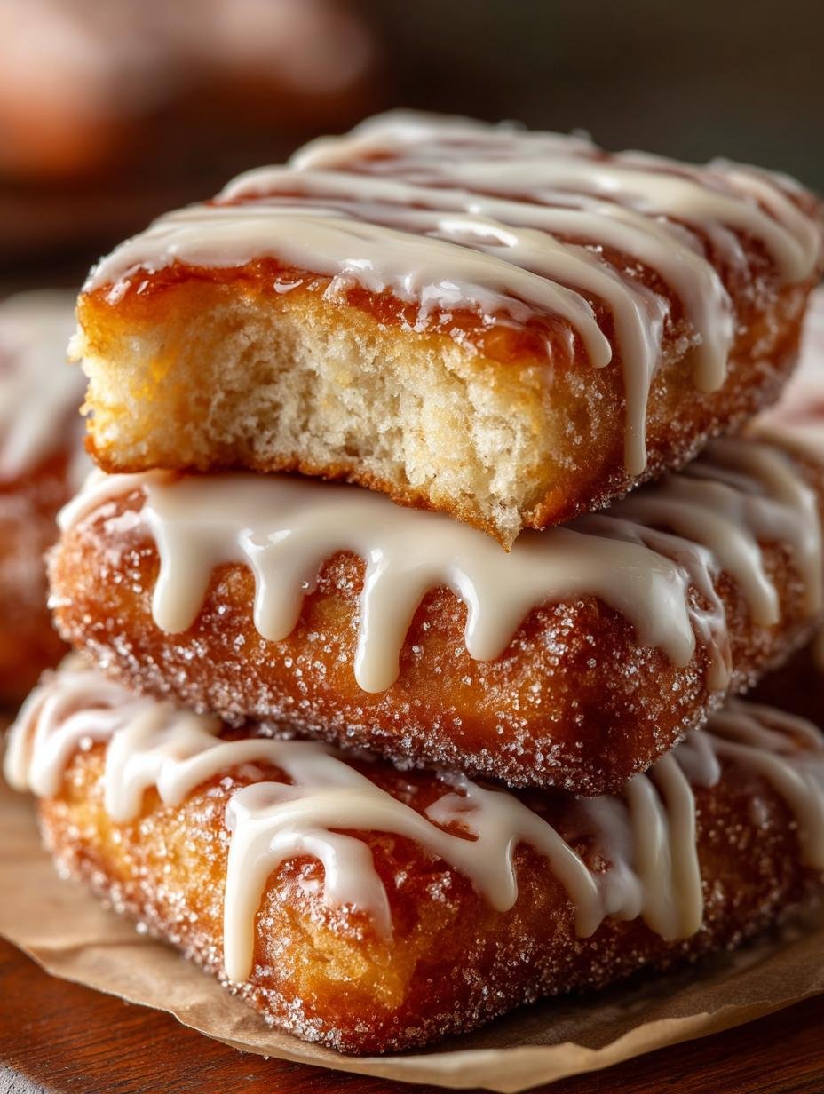 Maple Donut Bars