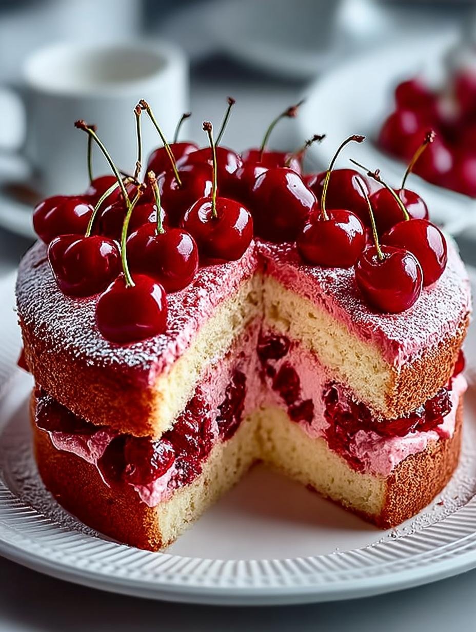 Maraschino Cherry Cake: 5 Reasons to Love This Delightful Dessert - Maraschino Cherry Cake - additional detail