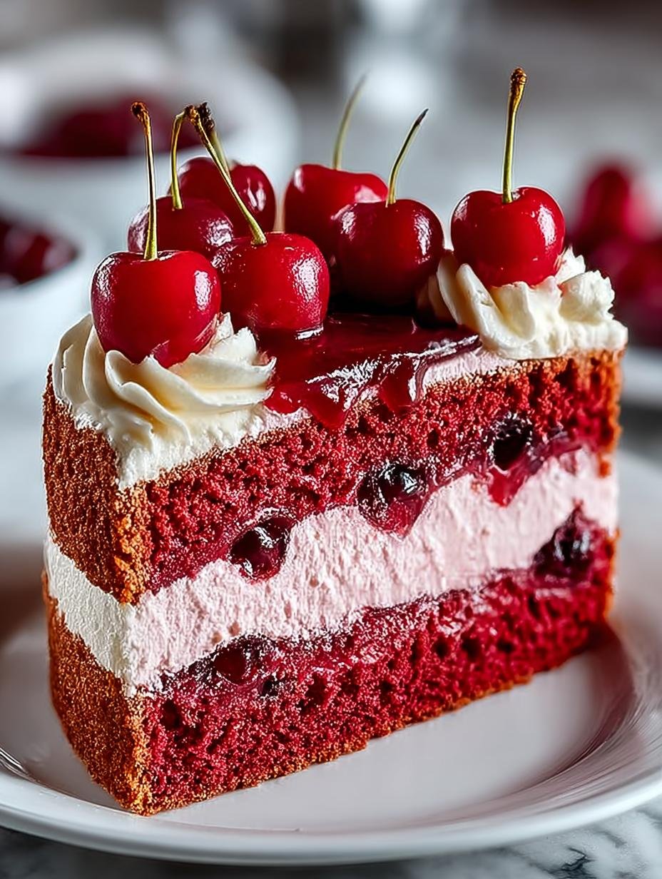 Maraschino Cherry Cake