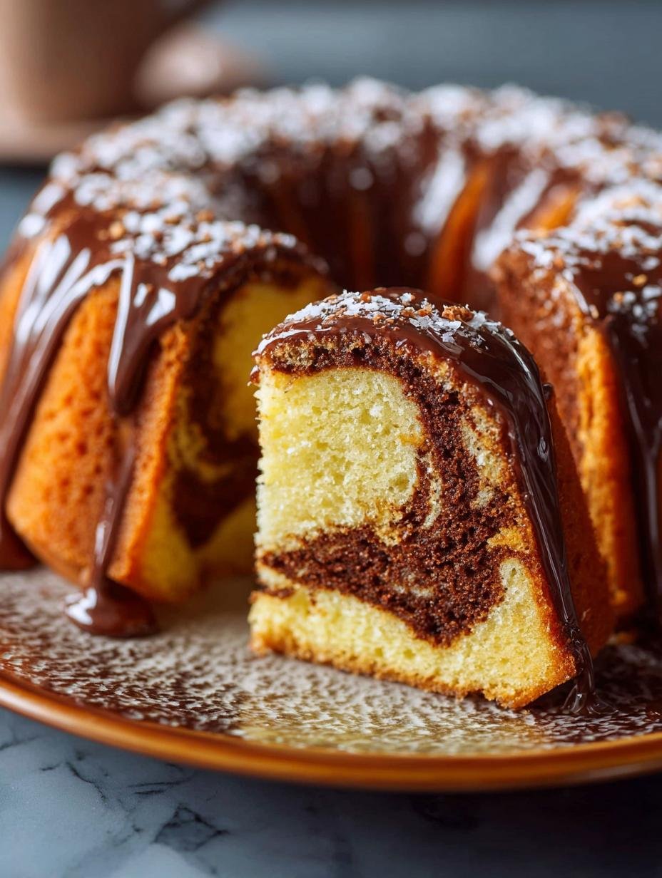 Delicious Marble Cake with Rum: A Classic Treat 1 Delicious Marble Cake with Rum: A Classic Treat - Marble Cake with Rum - main visual representation