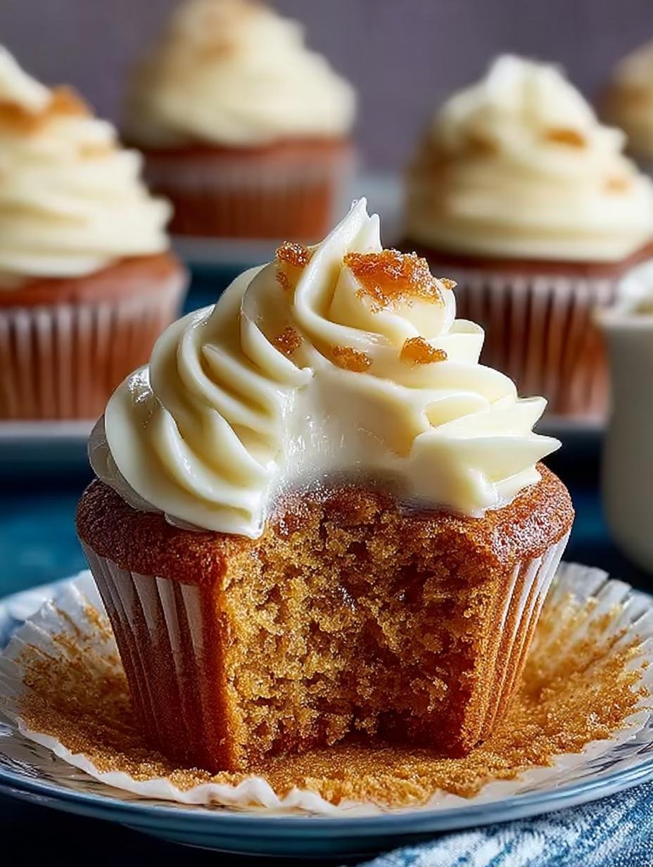 Delicious Mary Berry Ginger Cupcakes: 12 Cozy Bites - Mary Berry Ginger Cupcakes - additional detail