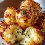 Mashed Potato Cheese Puffs