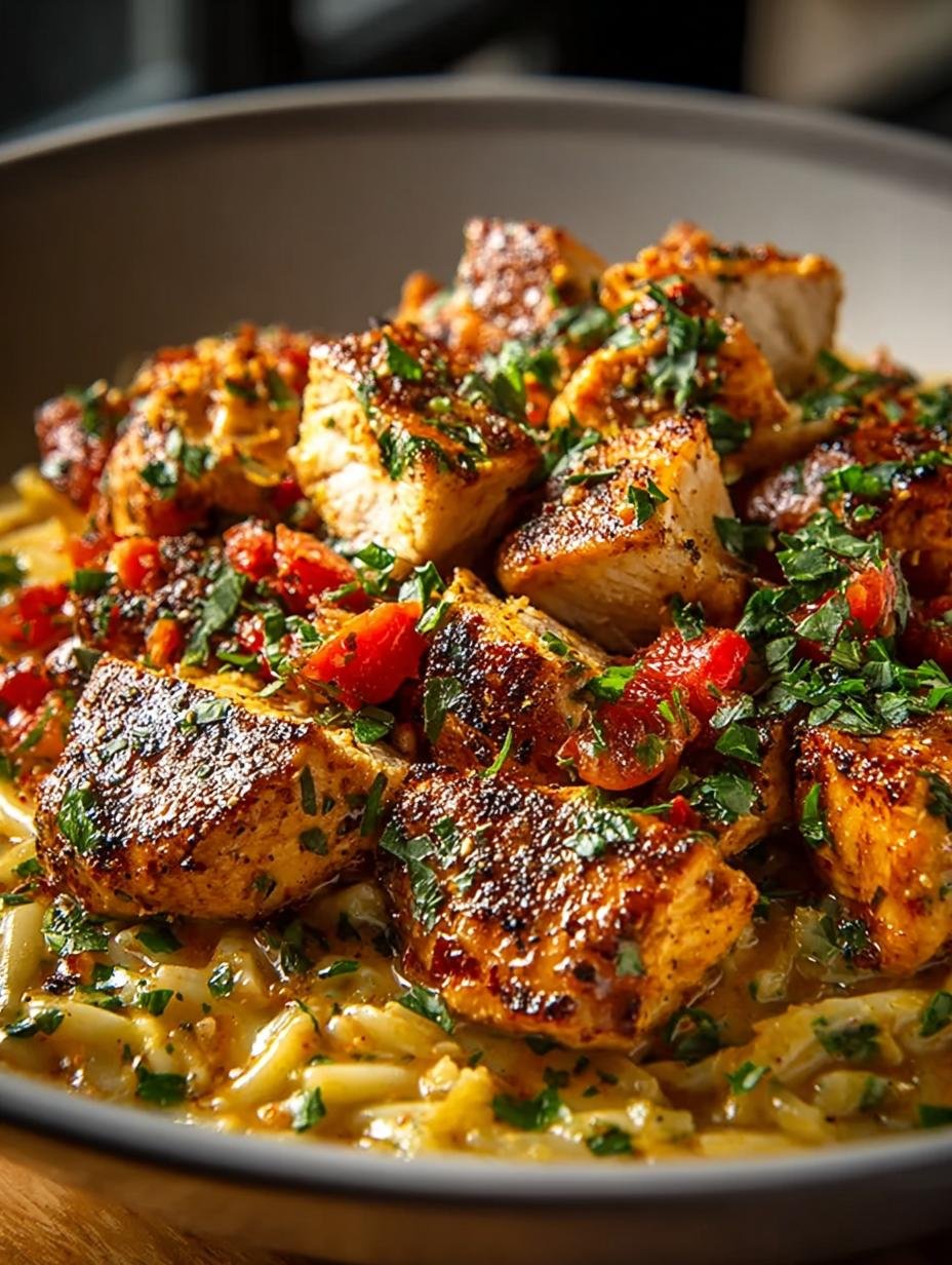 One Pot Cajun Chicken