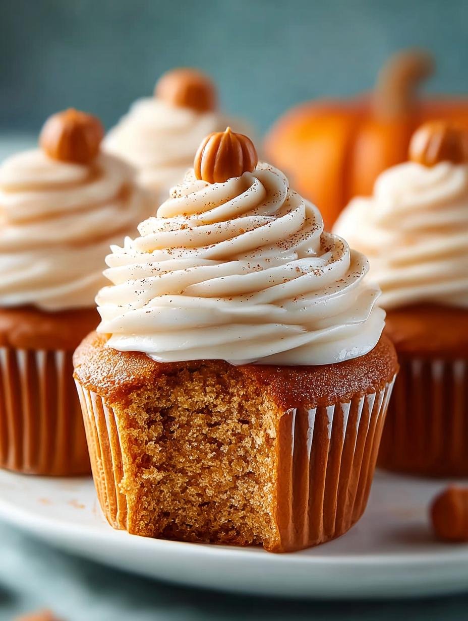 Pumpkin Pie Cupcakes