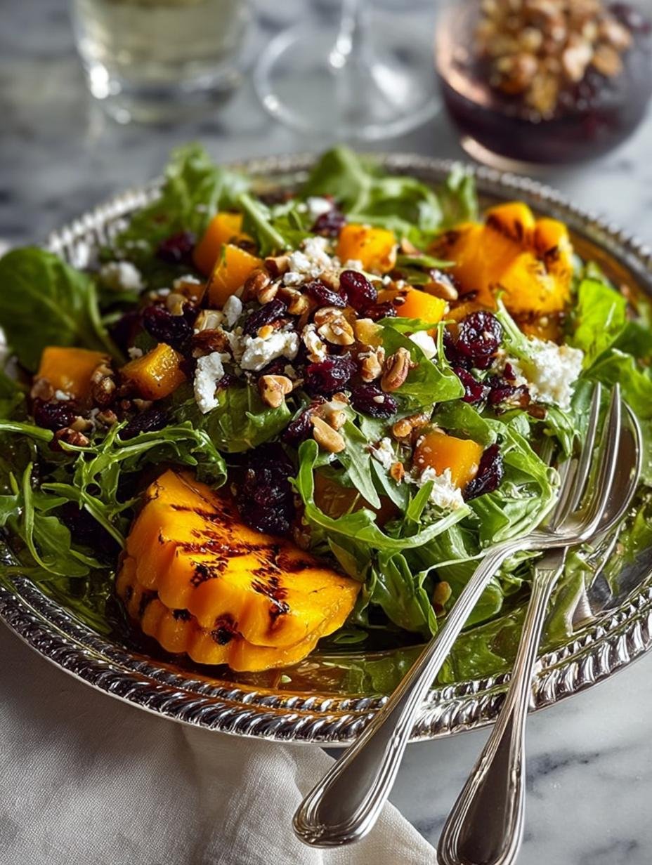 Roasted Butternut Squash Salad: A Festive Delight - Roasted Butternut Squash Salad - main visual representation