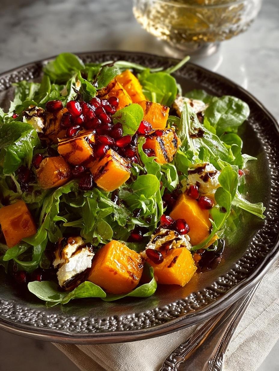 Roasted Butternut Squash Salad: A Festive Delight - Roasted Butternut Squash Salad - additional detail