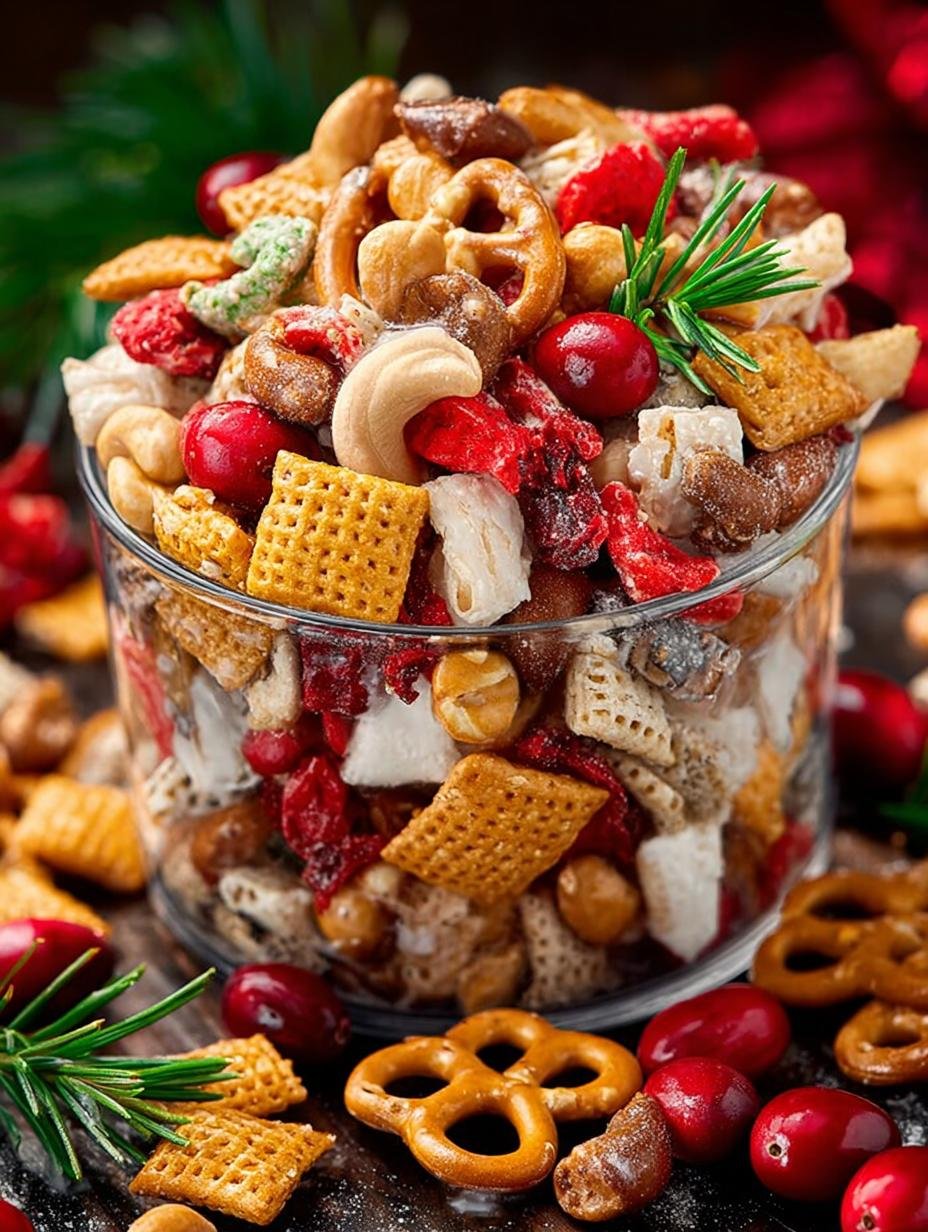 Santa's Christmas Snack Mix: 10 Festive Flavors to Delight - Santas Christmas Snack Mix - additional detail