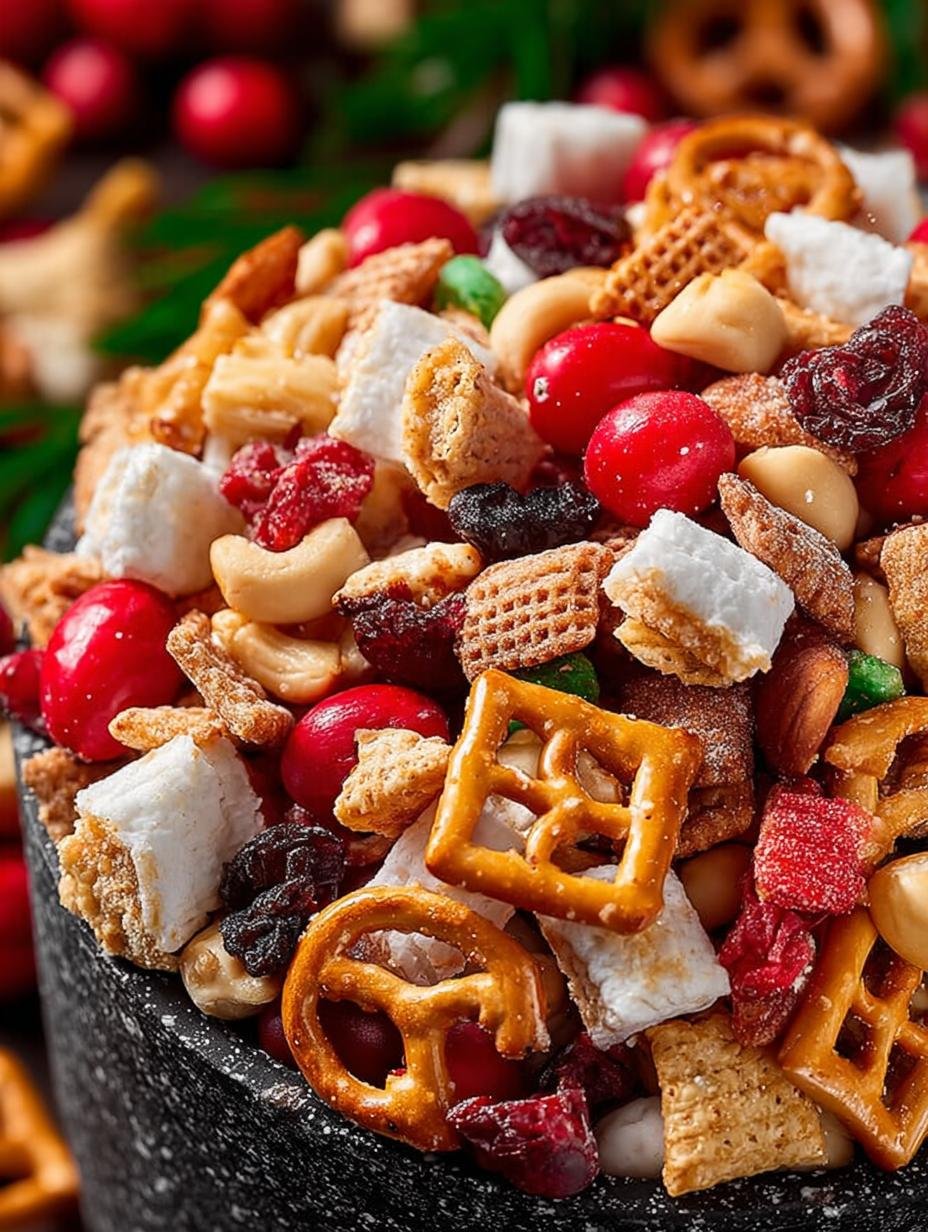 Santas Christmas Snack Mix