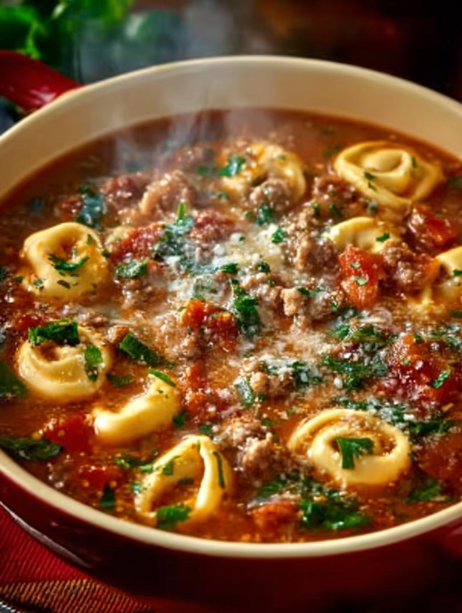 Sausage Tortellini Soup: 7 Reasons to Love This Comfort Food - Sausage Tortellini Soup - main visual representation